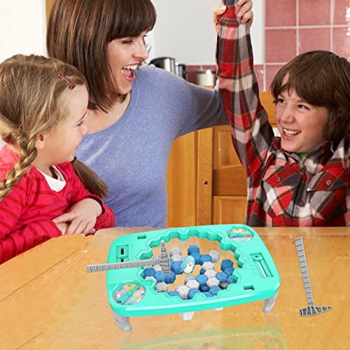 Ice-Block Breaking Penguin Game Set, Save Penguin On Ice Game, Funny Penguin Mesa Juguetes, Penguin Trap Ice Breaking Puzzle Game para Niños 3 Años En Adelante