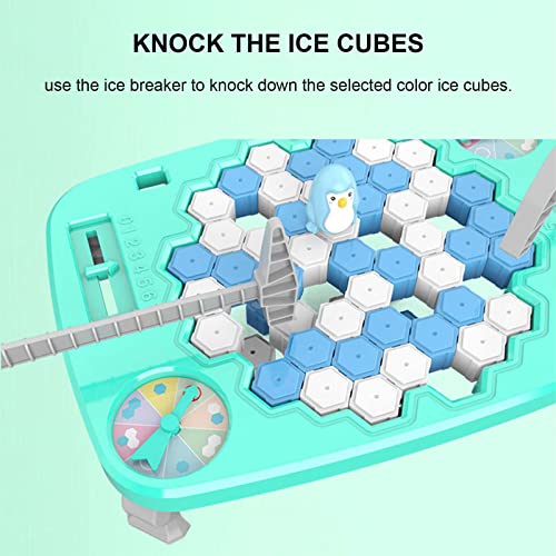 Ice-Block Breaking Penguin Game Set, Save Penguin On Ice Game, Funny Penguin Mesa Juguetes, Penguin Trap Ice Breaking Puzzle Game para Niños 3 Años En Adelante