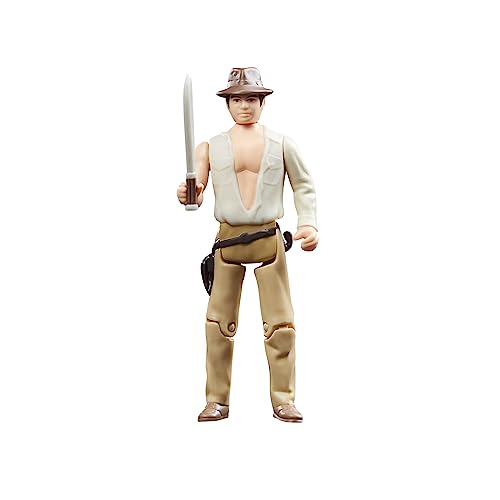 Indiana Jones y el templo de la perdición - Figura de Indiana Jones Retro Collection de 9,5 cm