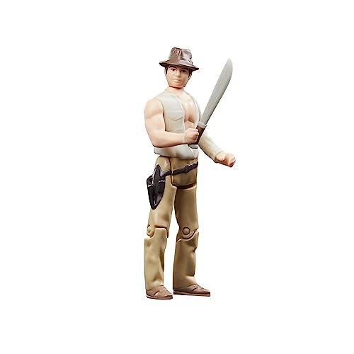 Indiana Jones y el templo de la perdición - Figura de Indiana Jones Retro Collection de 9,5 cm