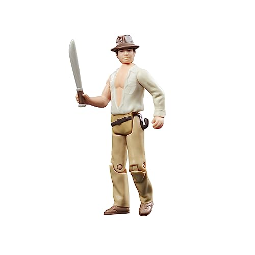 Indiana Jones y el templo de la perdición - Figura de Indiana Jones Retro Collection de 9,5 cm