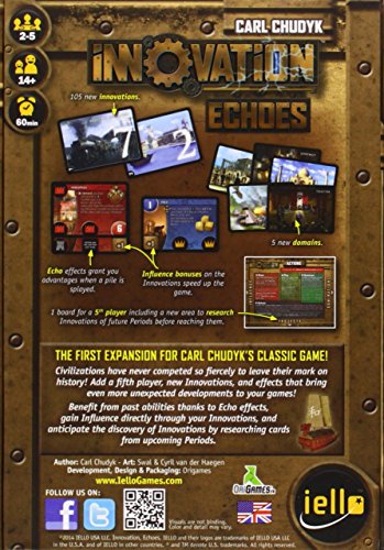 Innovation: Echoes Boxed Card Game Expansion