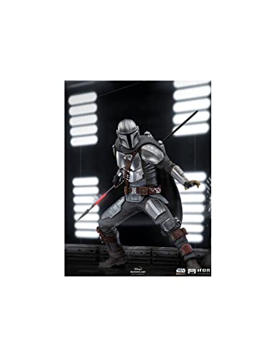 Iron Studios BDS: The Mandalorian - The Mandalorian Art Scale Statue (1/10) (LUCSWR44821-10)