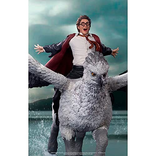 Iron Studios Deluxe: Harry Potter - Harry Potter and Buckbeak Art Scale Statue (1/10) (WBHPM41021-10)