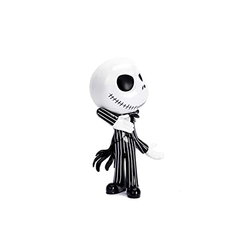 Jada- Figura Metal de Jack Skellington 10cm, licencia oficial Disney, brilla en la oscuridad (253071004)