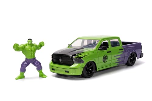 Jada Marvel 2014 RAM 150 con Hulk Figura 1:24