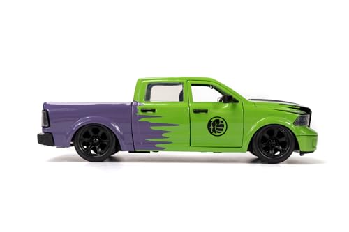 Jada Marvel 2014 RAM 150 con Hulk Figura 1:24