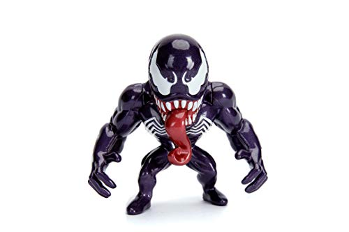 Jada Toys Marvel Ultimate Venom 253221009 - Figura Coleccionable (10 cm), Color Morado