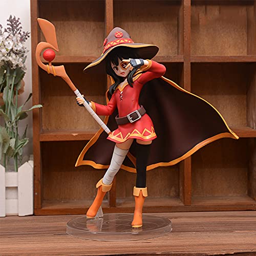 Jilijia KonoSuba: Dios bendición en este maravilloso mundo leyenda de carmesí: Megumin figura de PVC multicolor 7.8 pulgadas