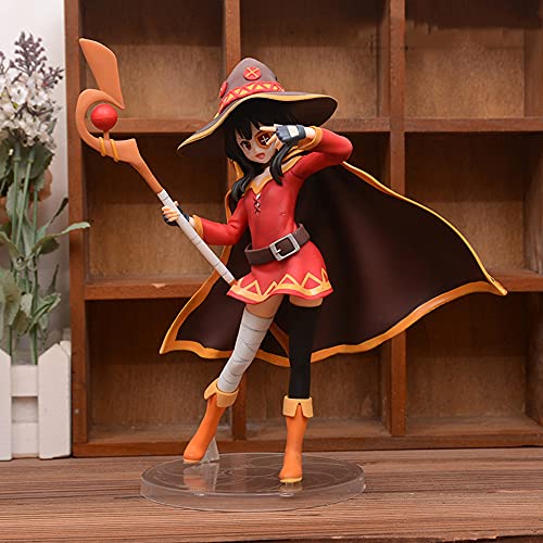 Jilijia KonoSuba: Dios bendición en este maravilloso mundo leyenda de carmesí: Megumin figura de PVC multicolor 7.8 pulgadas