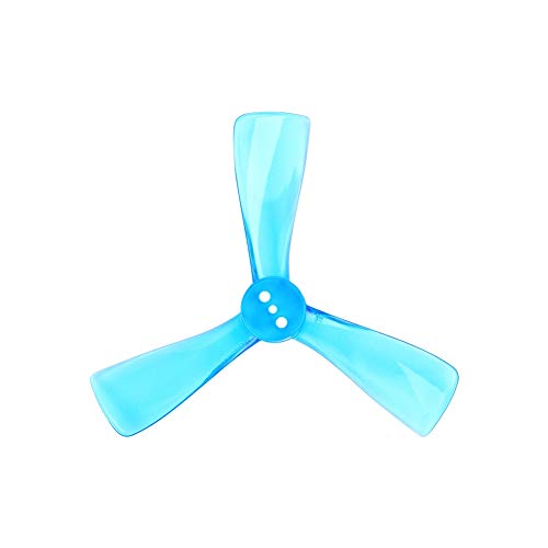 Josenidny Para Nazgul 2525 2,5 / 3 cuchillas Propeller Prop CCW para FPV ProTek25 Drone Parte Azul