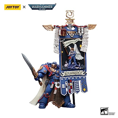 JoyToy Bloomage Tech WH40K Ultramarines Honour Guard Capítulo Antiguo 1/18 Figura