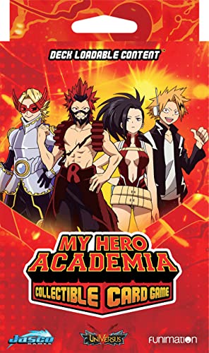 Juego de Cartas my Hero Academia Deck loadable Content Crimson Rampage