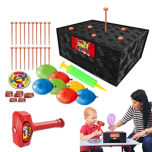 Juego De Golpear Un Globo, 2024 Nuevo Juego De Globos Blast De Box, Juego De Hacer Estallar El Globo, Divertido Juego De Mesa Para Fiestas, Divertido Juego De Mesa Para Fiesta Familiar