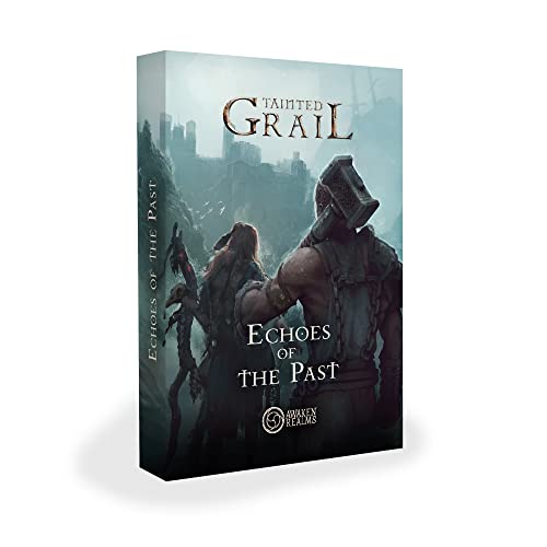 Juego de mesa Tainted Grail Echoes of The Past,Juego de estrategia de supervivencia,Juego de fantasía cooperativa para adultos,Tiempo de juego promedio 2-3 horas,Hecho por Awaken Realms