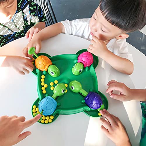 Juego de tortuga hambrienta, juegos de mesa familiares para la noche de juegos, juego de mesa de 2-4 jugadores para niños, familias, fiestas, juguetes STEM, regalos, juguetes educativos para niños,