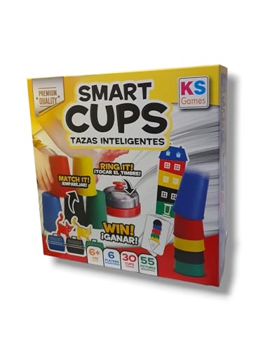 Juego Smart Cups Tazas Inteligentes 2-6 Jugadores Atencion y Velocidad