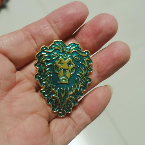 Juego WOW Alliance Badge Horda Broche Pin Cosplay Jewelry Collection, 46mm, Metal