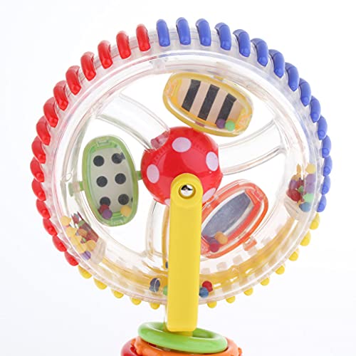 Juguete de Noria Giratoria Rueda de Viento con Bolas de Sonido Colorida Juego Divertido para Niños - #1