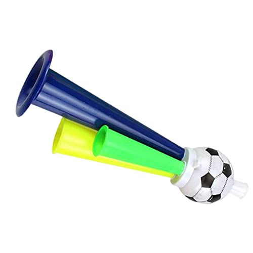 Juguete de Trompeta de fútbol Creativo Colorido Durable Altavoz de fútbol Altavoz de Juego de fútbol Lindo para Juegos Festivales Carnaval Actuaciones, M