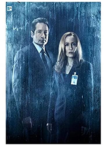 JYSHC The X-Files Carteles De Películas Rompecabezas De Madera 1000 Piezas Juguetes para Adultos Juego De Descompresión Fe537Jw