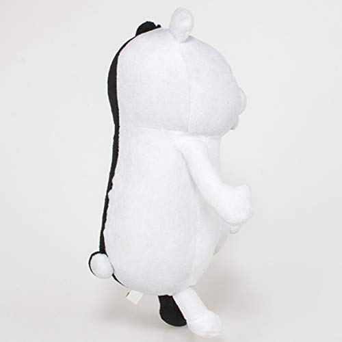 Jyuesi Original Danganronpa: Trigger Happy Havoc Monokuma Oso de peluche blanco y negro muñeca de anime