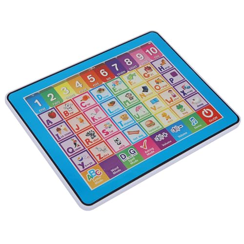 Kids Learning Pad Bebé Educativo Juego inteligente Tableta Música infantil ABC Aprendizaje de juguete para letras Palabras Número de ortografía