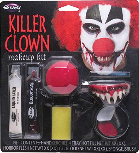 Killer Clown Makeup Kit Standard