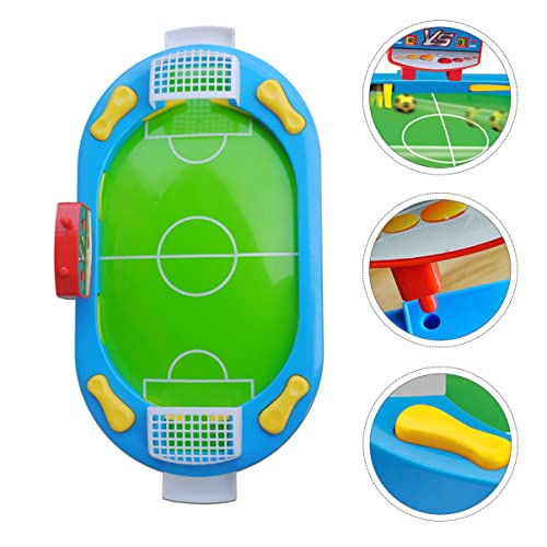 Kisangel 1 Pc Futbolín Juguetes De Batalla De Mesa Juego De Batalla De Escritorio Juguetes Rompecabezas Juegos De Mesa De Tiro Fútbol para Niños Padre-Hijo Deportes Mesa Pequeña El Plastico