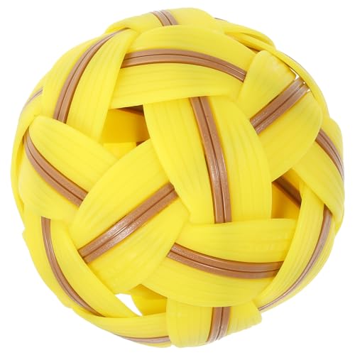 Kisangel Takraw Ball Rattan Ball Takraw Sport Kick Ball Kick Voleibol Tailandia Pelota Tradicional Juego Asiático Práctica para Niños Al Aire Fútbol De Playa Favores De Fiesta