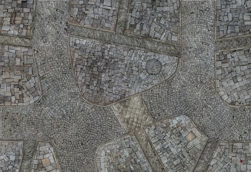 Kraken Wargames Cobblestone City 44"x30"