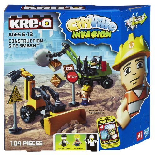 KRE-O CityVille Invasion Construction Site Smash Set (A4912) by KRE-O