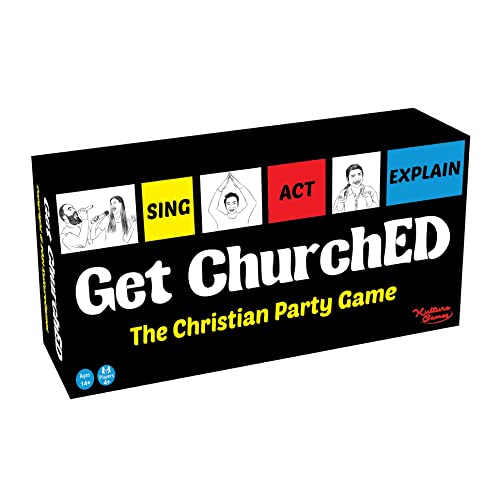 Kulture Games Get ChurchED - El juego de fiesta cristiana (canta, actua, explica)