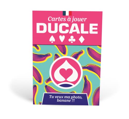 La Ducale – Juego de 54 Cartas – Edición Summer 2023 – Banana – Fabricado en Francia