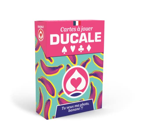 La Ducale – Juego de 54 Cartas – Edición Summer 2023 – Banana – Fabricado en Francia