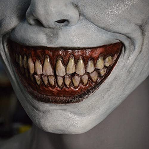 La máscara de miedo, los demonios sonrientes, los accesorios del mal Dm Online Shop, Blanco, Talla única