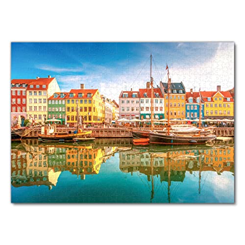 Lais Puzzle Nyhavn Copenhague, Dinamarca 1000 Piezas