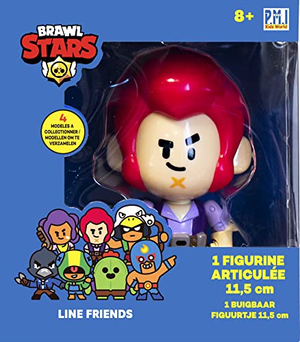 Lansay Brawl Stars - Figura articulada (11,5 cm), diseño de Colt