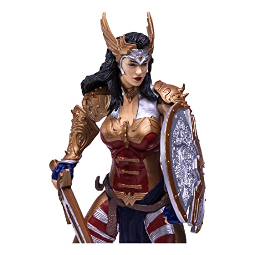 Lansay McFarlane Toys - DC Multiverse - Wonder Woman - Figura Coleccionable y Accesorios - Personajes de cómics - A Partir de 12 años