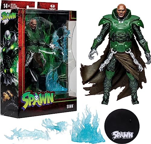 Lansay McFarlane Toys - Spawn - Sinn - Figura de colección y Accesorios - Personajes de cómics - A Partir de 12 años