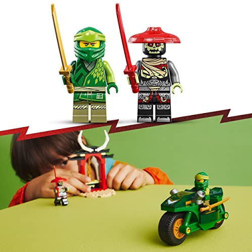 LEGO 71788 Ninjago Moto Callejera Ninja de Lloyd, Juguete de Construcción y Aprendizaje para Niños y Niñas de 4 Años o Más, Mejora Habilidades Motoras