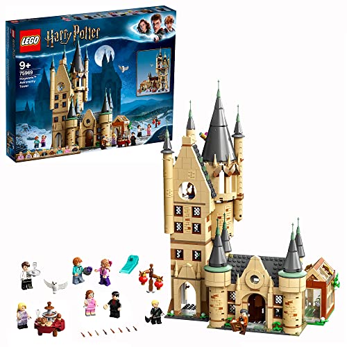 LEGO 75969 Harry Potter Torre de Astronomía de Hogwarts, Castillo de Juguete con Mini Figuras, Regalo de Cumpleaños para Niños y Niñas de 9 Años & 76402 Harry Potter Hogwarts: Despacho de Dumbledore