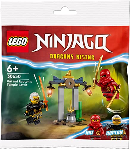 LEGO® NINJAGO® 30650 Kais y Rapton Duelo en el Templo