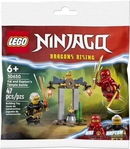 LEGO® Ninjago Kais y Duelo de Rapton en el templo