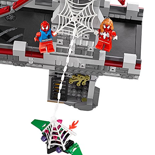 LEGO Super Heroes 76057 Spider-Man: Web Warriors Ultimate Bridge Building Kit (1092 Piece) by LEGO