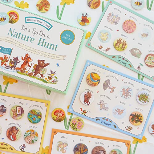 Let's Go On a Nature Hunt: Matching and Memory Game (Brown Bear Wood)