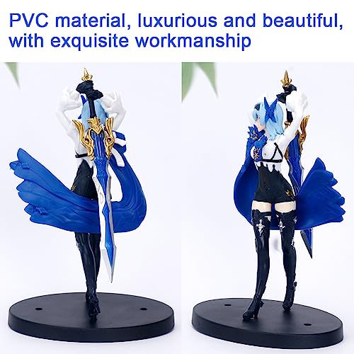 LGQHCE Genshin Impact Figuras Anime Personajes Estatua Genshin Impact EULA Juguetes Modelo Acción Figura Colección Juguetes Figuras Ornamentos para Niños Regalos