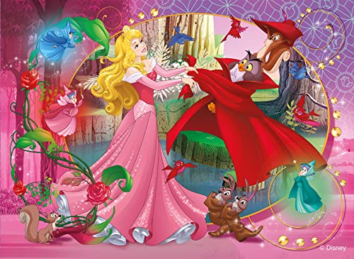 Lisciani Disney Puzzle DF Maxi Floor 60 Aurora Bella Durmiente, Color no aplicable (91768)