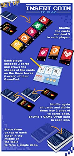 Little Rocket Games INSERT COIN TO PLAY Juego de mesa en italiano