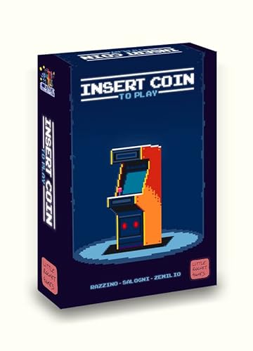 Little Rocket Games INSERT COIN TO PLAY Juego de mesa en italiano